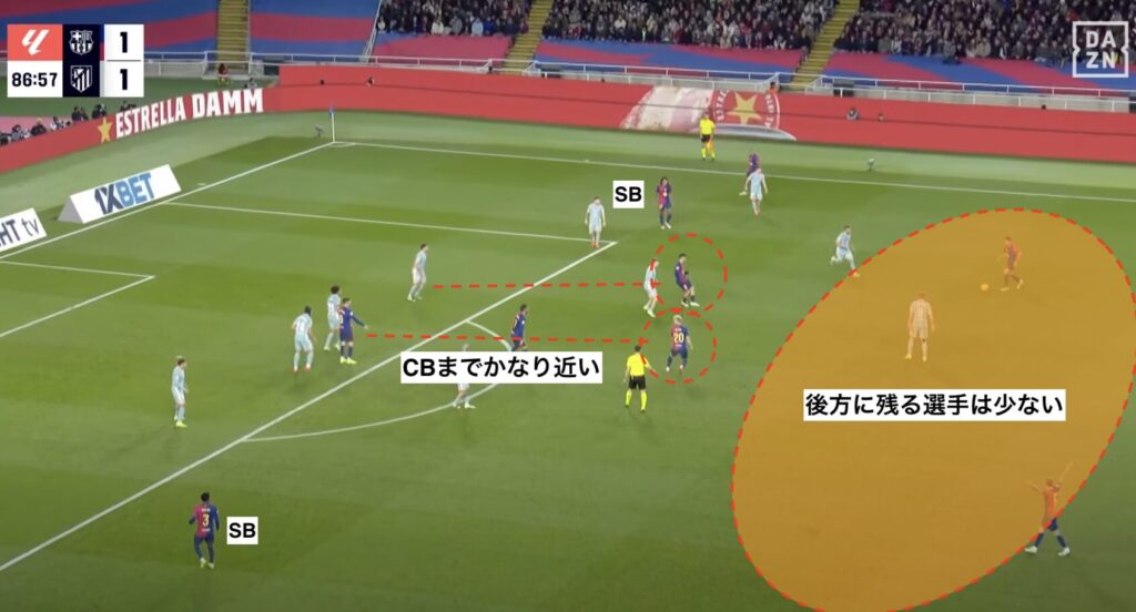 右SBは守備重視の起用にするべき